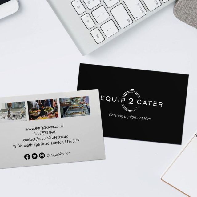 Soft touch business cards
