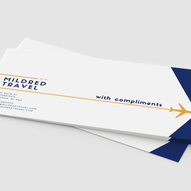 Compliment slips