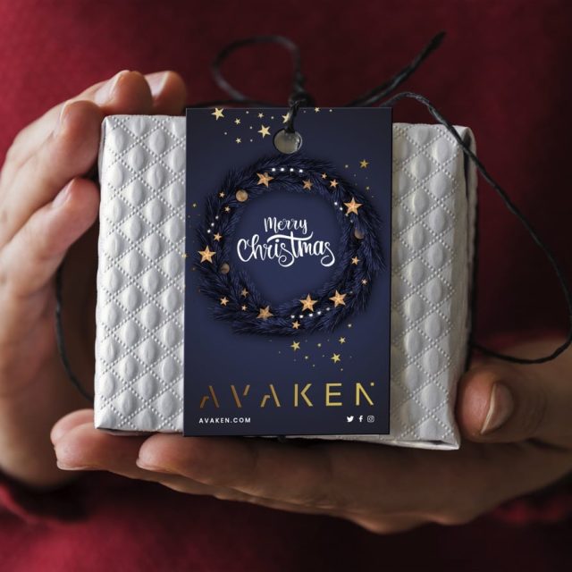 Christmas Gift Tags product photography for Aspect Printing