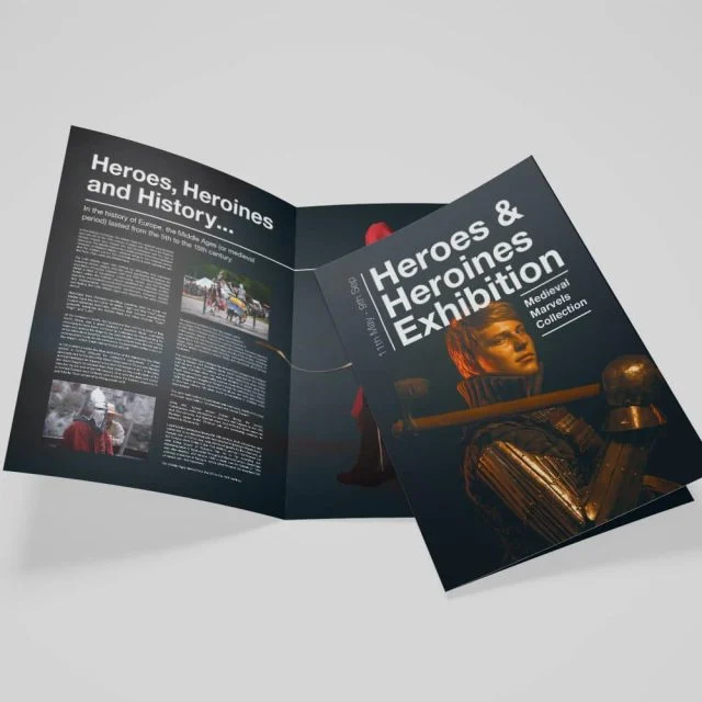 Flyers & Leaflets category photography for Aspect Printing