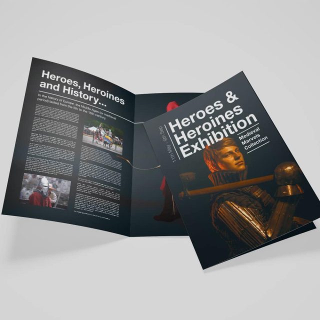 Flyers & Leaflets category photography for Aspect Printing