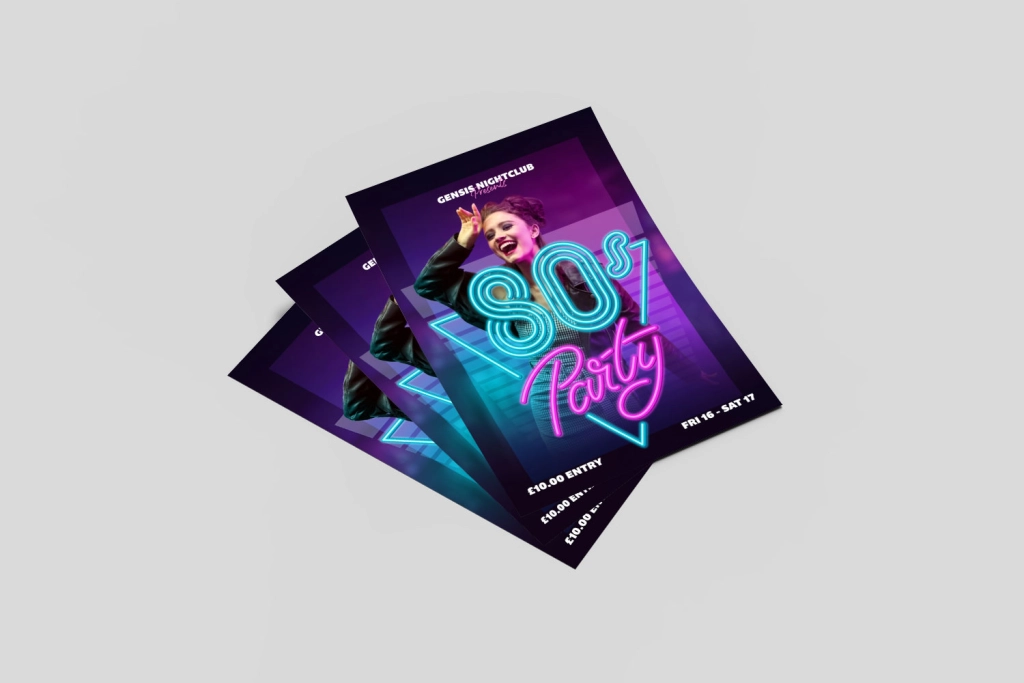 Flyers & Leaflets print example