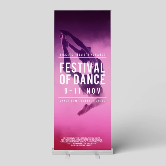 Roller banner printing
