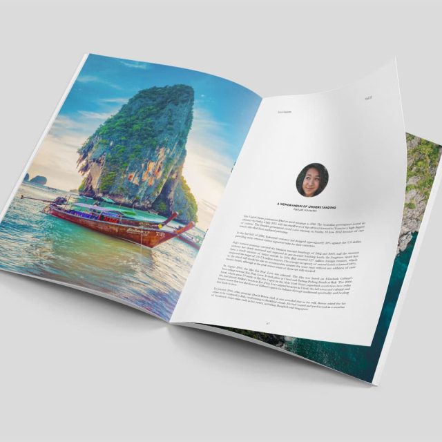 Premium A5 Stapled Booklet Printing product photography for Aspect Printing