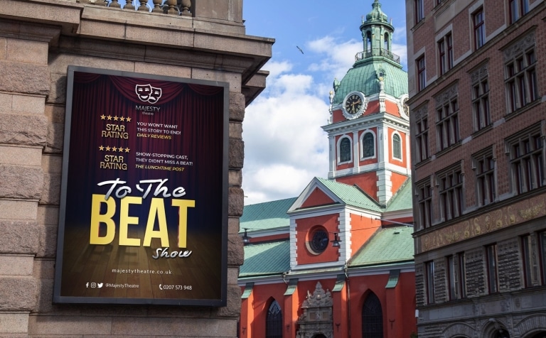 large format theatre poster