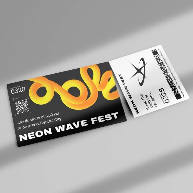Perforated Flyer Printing product photography for Aspect Printing