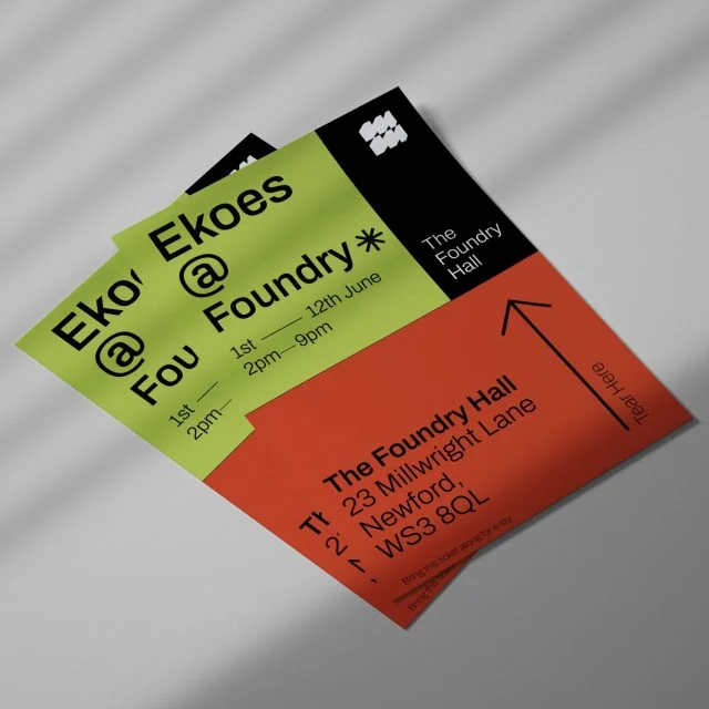 Perforated Folded Leaflet Printing product photography for Aspect Printing