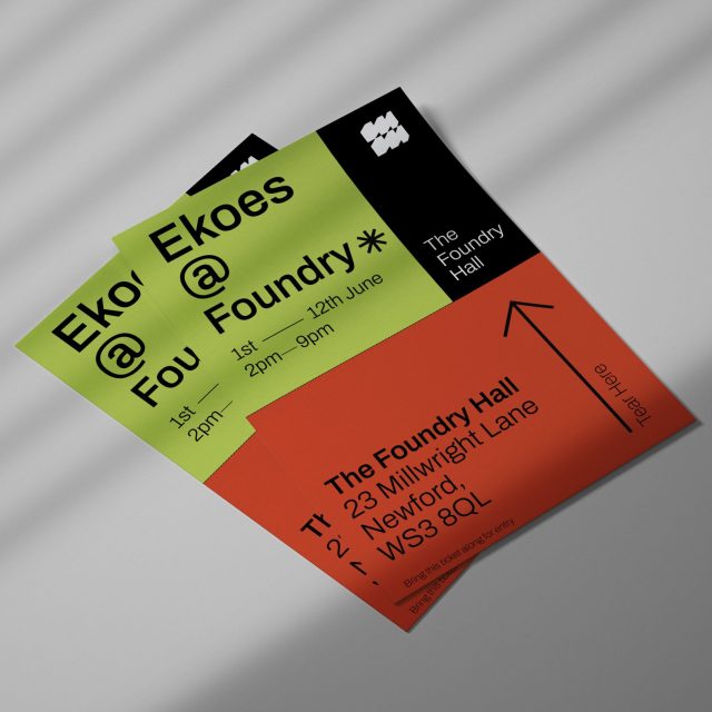 Perforated Folded Leaflet Printing product photography for Aspect Printing